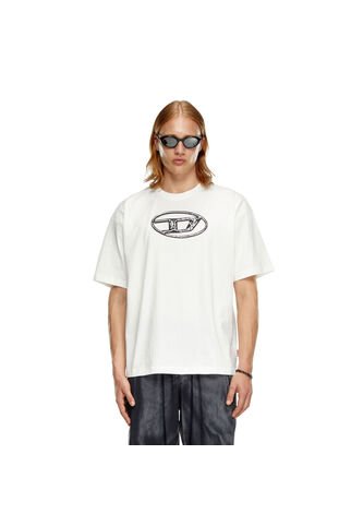 Diesel Camiseta Manga Corta Para Hombre T-Boxt-Q22 Diesel Diesel