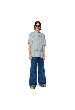 Diesel Camiseta Manga Corta Para Hombre T-Wash-G4 Diesel