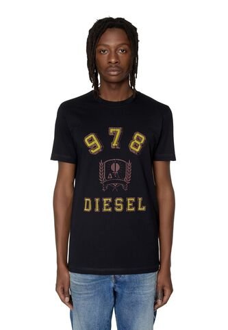 Diesel Camiseta Manga Corta Para Hombre T Diegor E11 257548 Diesel