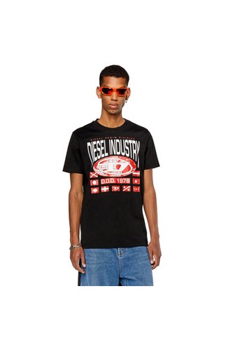Diesel Camiseta Manga Corta Para Hombre T-Diegor-L8 Diesel Diesel