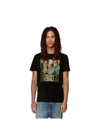 Diesel Camiseta Manga Corta Para Hombre T-Diegor-L7 Diesel Diesel