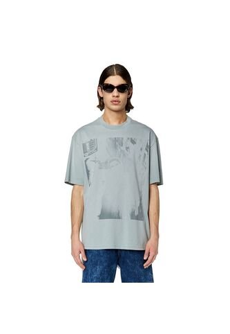 Diesel Camiseta Manga Corta Para Hombre T-Wash-G4 Diesel Diesel