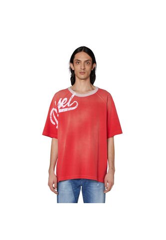 Diesel Camiseta Manga Corta Para Hombre T-Roxt-Slits Diesel Diesel