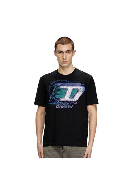 Diesel Camiseta Manga Corta Para Hombre T-Adjust-R11 Diesel