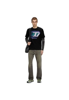 Diesel Camiseta Manga Corta Para Hombre T-Adjust-R11 Diesel