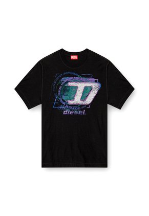 Diesel Camiseta Manga Corta Para Hombre T-Adjust-R11 Diesel