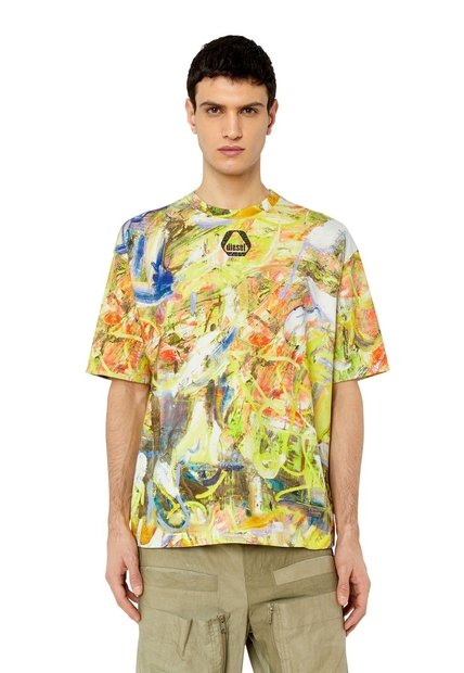 Diesel Camiseta Manga Corta Para Hombre T Wash G8 288059