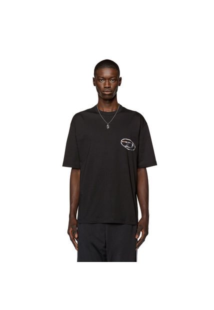 Diesel Camiseta Manga Corta Para Hombre T-Wash-L6 Diesel