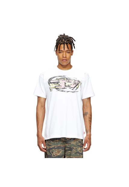 Diesel Camiseta Manga Corta Para Hombre T-Norm-T11 Diesel