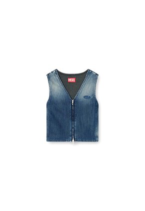 Diesel Camiseta Manga Sisa Para Mujer De-Meio-S Tank Top Diesel