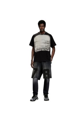 Diesel Camiseta Manga Corta Para Hombre T-Boxt-R15 Diesel