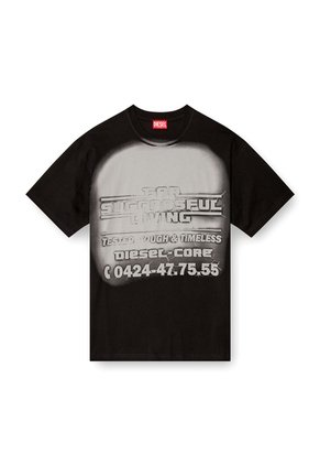 Diesel Camiseta Manga Corta Para Hombre T-Boxt-R15 Diesel