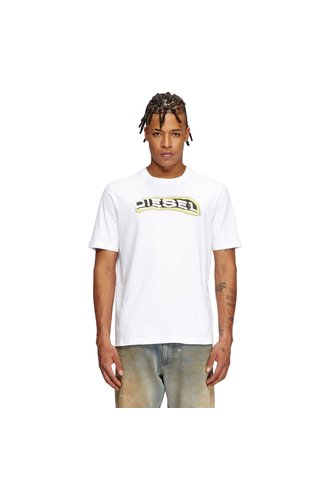 Diesel Camiseta Manga Corta Para Hombre T-Adjust-R4 Diesel Diesel