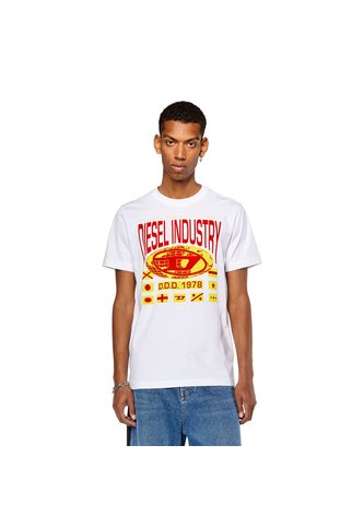 Diesel Camiseta Manga Corta Para Hombre T-Diegor-L8 Diesel Diesel