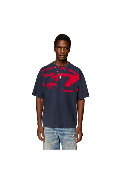 Diesel Camiseta Manga Corta Para Hombre T-Boxt-N14 Camiseta Diesel