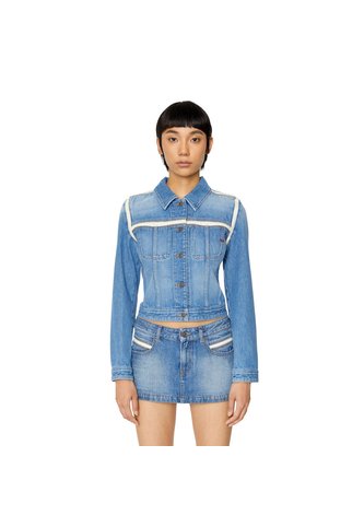 Diesel Chaqueta Denim Para Mujer De Slimmy Sp1 Jacket 53396 Diesel