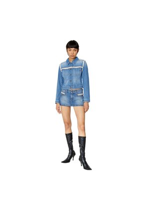 Diesel Chaqueta Denim Para Mujer De Slimmy Sp1 Jacket 53396