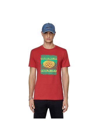 Diesel Camiseta Manga Corta Para Hombre T Diegor K50 257254 Diesel