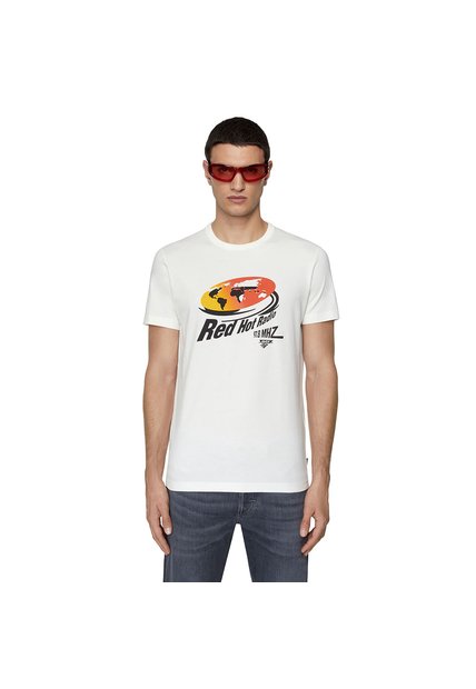 Diesel Camiseta Manga Corta Para Hombre T-Diegor-E3 Diesel