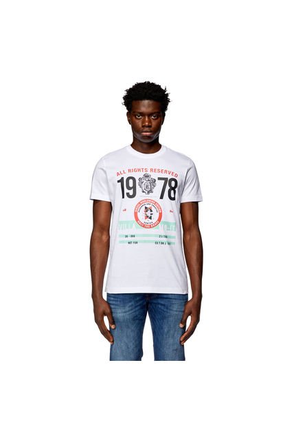 Diesel Camiseta Manga Corta Para Hombre T-Diegor-K73 Diesel