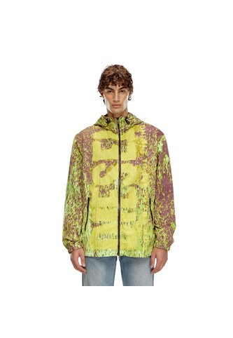 Diesel Chaqueta Rompe Vientos Para Hombre J-Brick Diesel Diesel