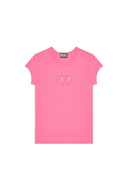 Diesel Camiseta Manga Corta Para Mujer T-Angie Diesel