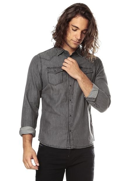Camisa Negra DIESEL