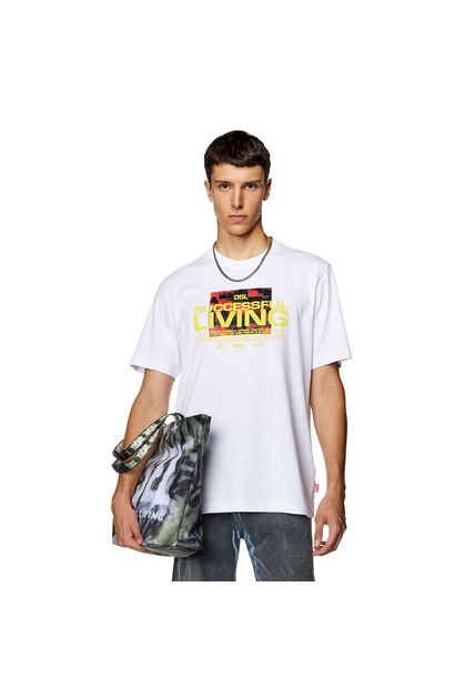 Diesel Camiseta Manga Corta Para Hombre T-Just-N5 Diesel