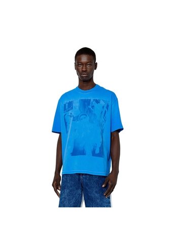 Diesel Camiseta Manga Corta Para Hombre T-Wash-G4 Diesel Diesel