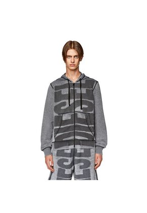 Diesel Buzo Cerrado Para Hombre S-Ginn-Hood-Zip-L1 Diesel