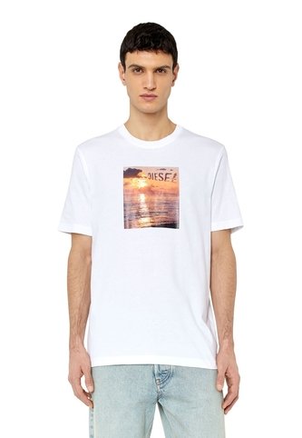 Diesel Camiseta Manga Corta Para Hombre T-Just-G24 Diesel Diesel