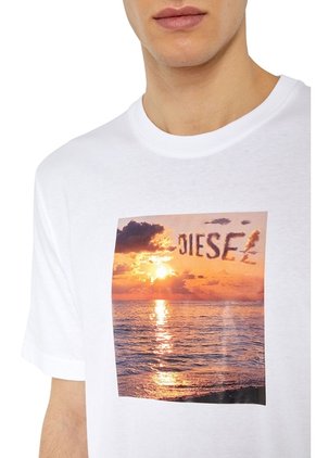 Diesel Camiseta Manga Corta Para Hombre T-Just-G24 Diesel