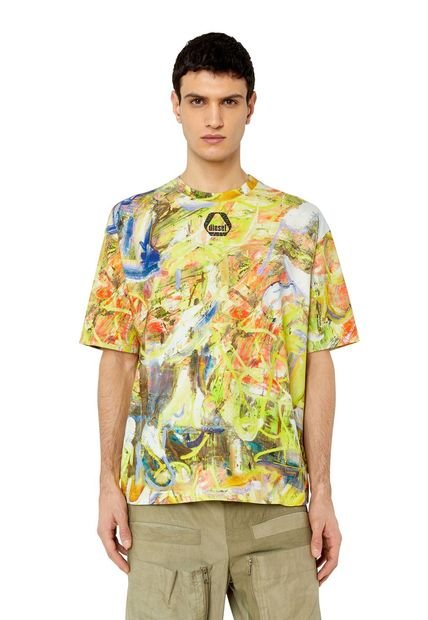 Diesel Camiseta Manga Corta Para Hombre T Wash G8 288059
