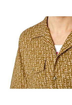 Diesel Camisa Manga Larga Para Hombre S-Mac-Mon Diesel