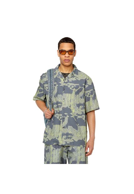 Diesel Camisa Manga Larga Para Hombre S-Frank-A Diesel