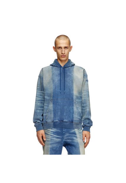 Diesel Buzo Cerrado Para Hombre D-Um-Rib-Fsf Track Diesel