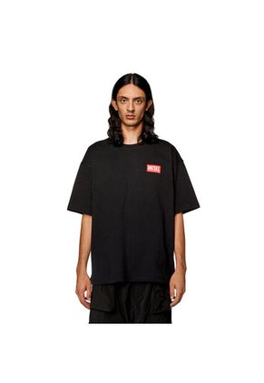 Diesel Camiseta Manga Corta Para Hombre T-Nlabel-L1 Diesel