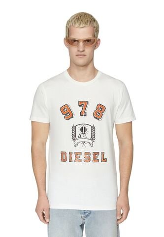 Diesel Camiseta Manga Corta Para Hombre T Diegor E11 257548 Diesel