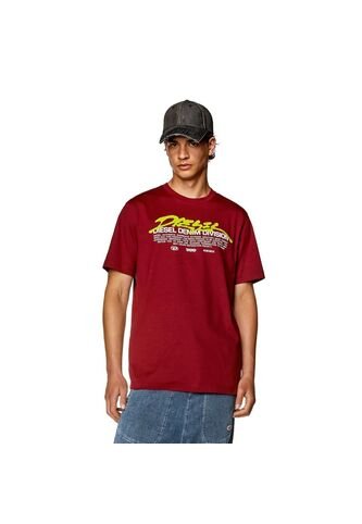 Diesel Camiseta Manga Corta Para Hombre T-Just-L3 Diesel Diesel