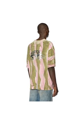 Diesel Camiseta Manga Corta Para Hombre T-Wash-L2 Diesel