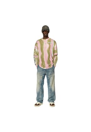 Diesel Camiseta Manga Corta Para Hombre T-Wash-L2 Diesel