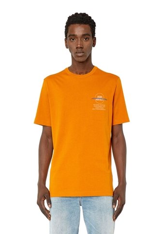 Diesel Camiseta Manga Corta Para Hombre T Pouch 287935 Diesel