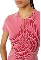 Diesel Camiseta Manga Corta Para Mujer T-Slidart Diesel de Diesel