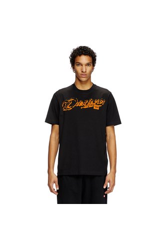Diesel Camiseta Manga Corta Para Hombre T-Adjust-R7 Diesel Diesel