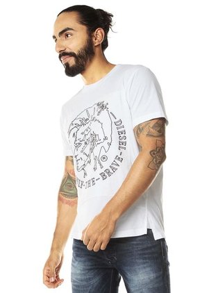 Camiseta Blanca DIESEL
