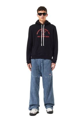 Diesel Buzo Hoodie Cerrado Para Hombre S-Ginn-Hood-C4 Diesel