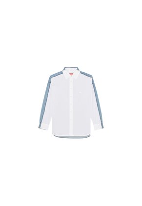 Diesel Camisa Manga Larga Para Hombre S-Warh Diesel