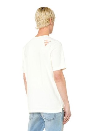 Diesel Camiseta Manga Corta Para Hombre T Just Slits G1 288043