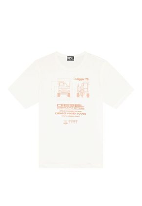 Diesel Camiseta Manga Corta Para Hombre T Just Slits G1 288043