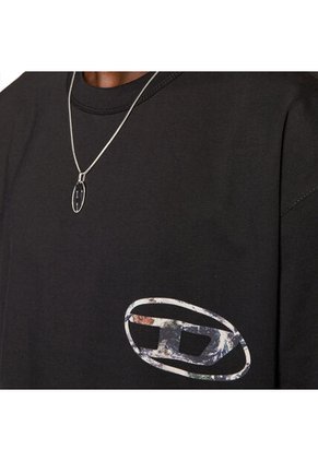 Diesel Camiseta Manga Corta Para Hombre T-Wash-L6 Diesel